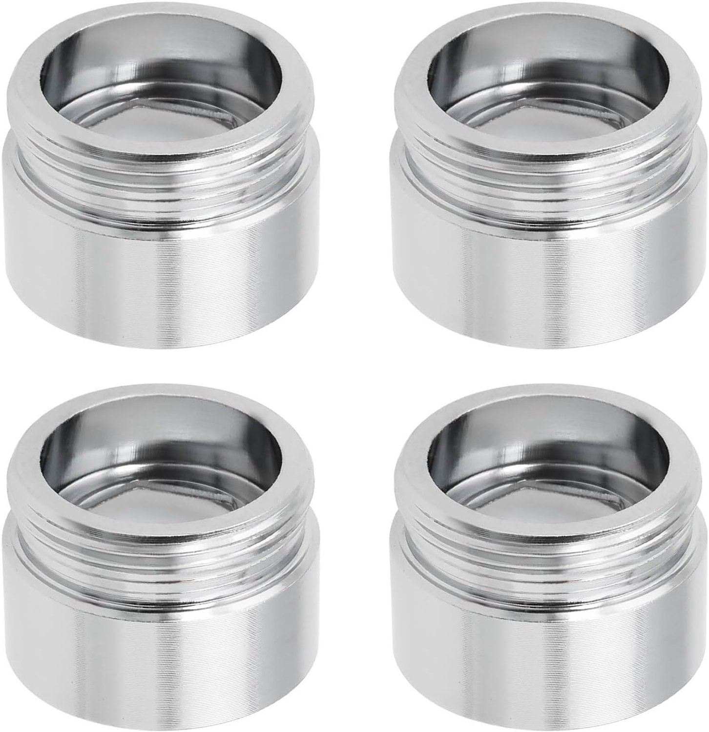 Idea 4 stks Messing Kraan Adapter Connector 1/2 ''Vrouwelijk naar M22 x 1.0 Metrische Buitendraad Waterzuiveraar Adapter voor Machine Vaatwasser Badkamer Aanrecht