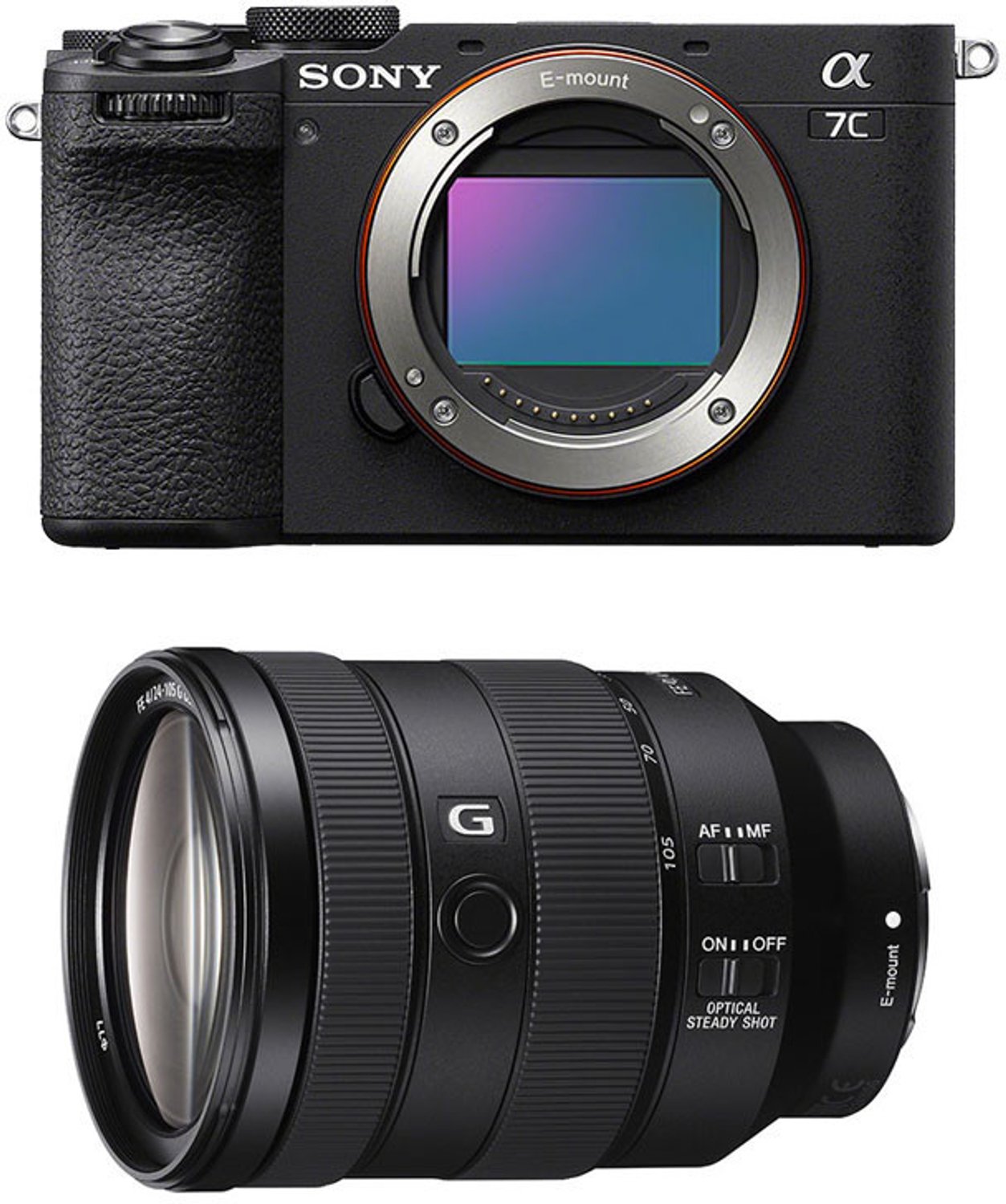 SONY ALPHA 7C II BLACK + FE 24-105