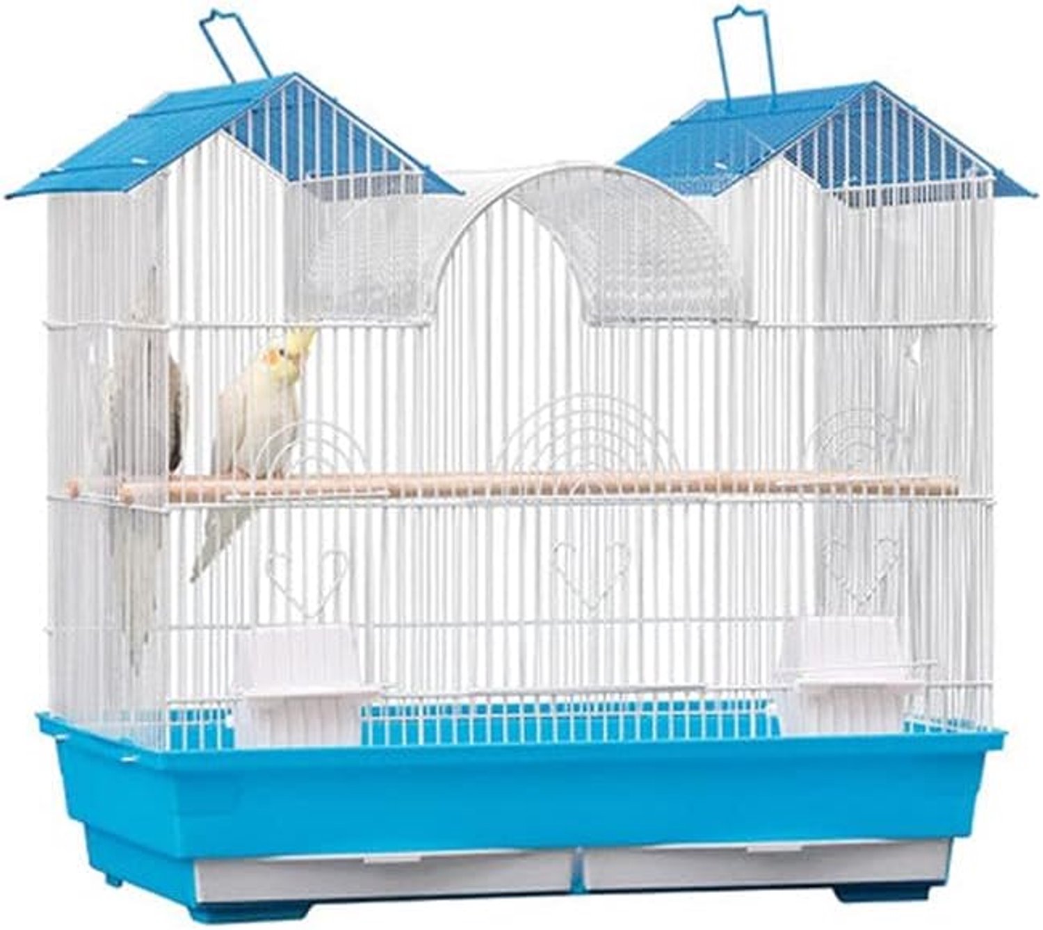 Cage Parrot Starling Cage Household Pet Cage Large Group Bird Breeding Bird Cage Geschikt voor kleine en middelgrote vogels, zoals kanaries, Love Birds Bird Cage (Color : A)