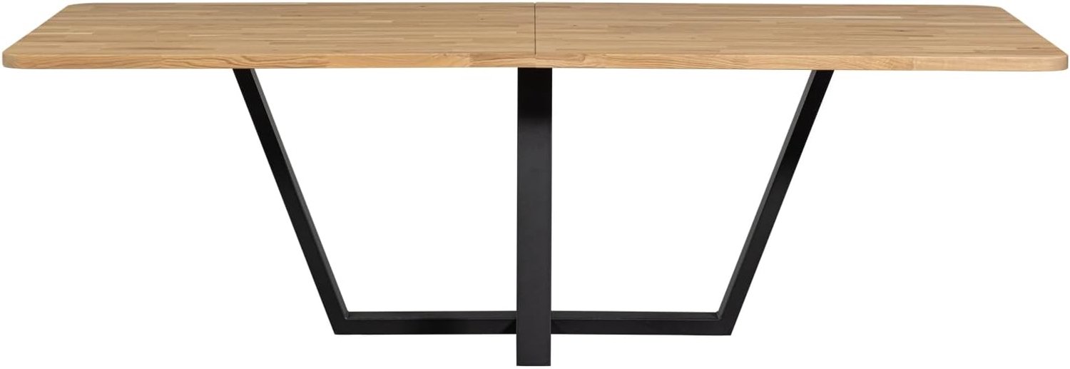 Tafelblad combi-tablo: - eiken - naturel - 77x240x100