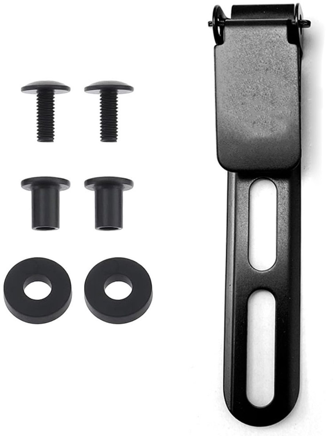 Riemclip Ergonomisch - Vaste Bladclips - Messing Schijven - Compatibel met Ulticlip - 85 x 15 mm - Roestvrij Staal - Gereedschapsclip