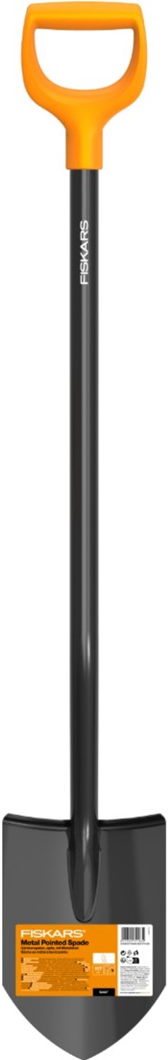 Fiskars Bêche Largeur de travail 180 mm Poignée en D