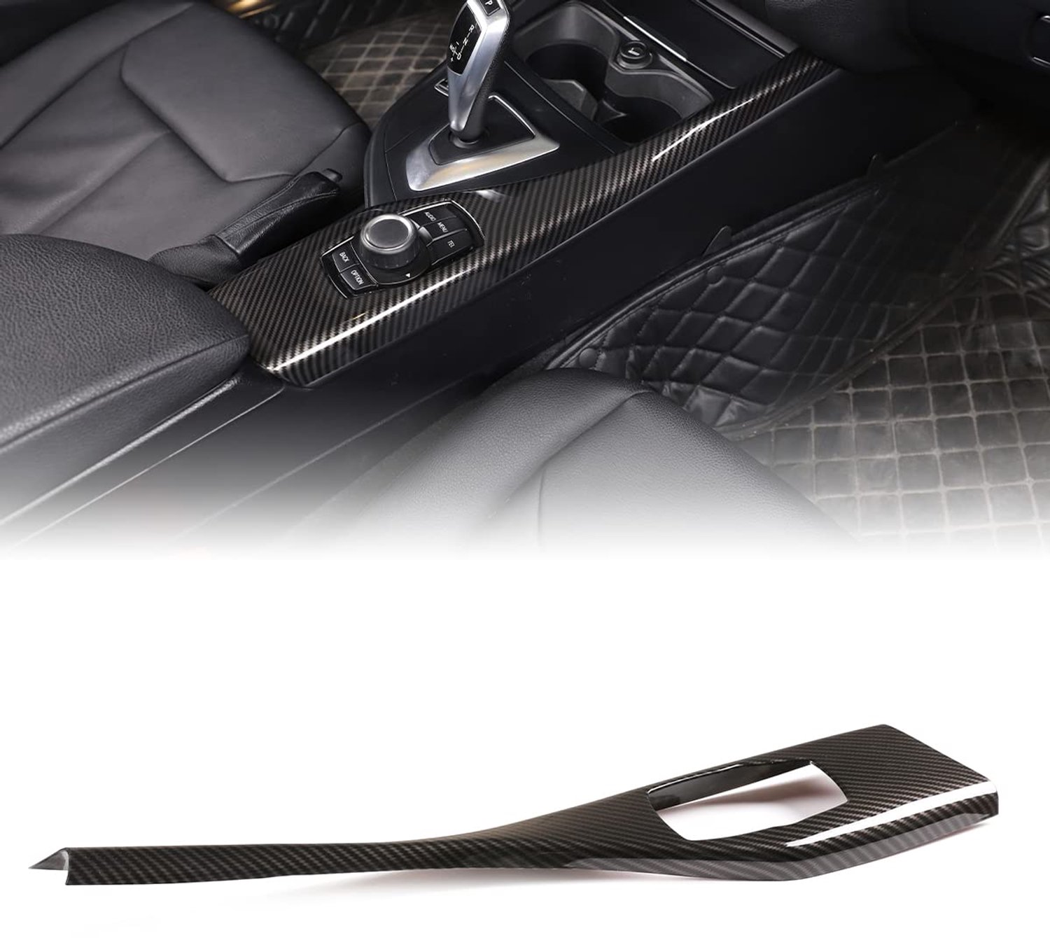 Carbon Fiber ABS Binnenpaneel Trim voor Auto