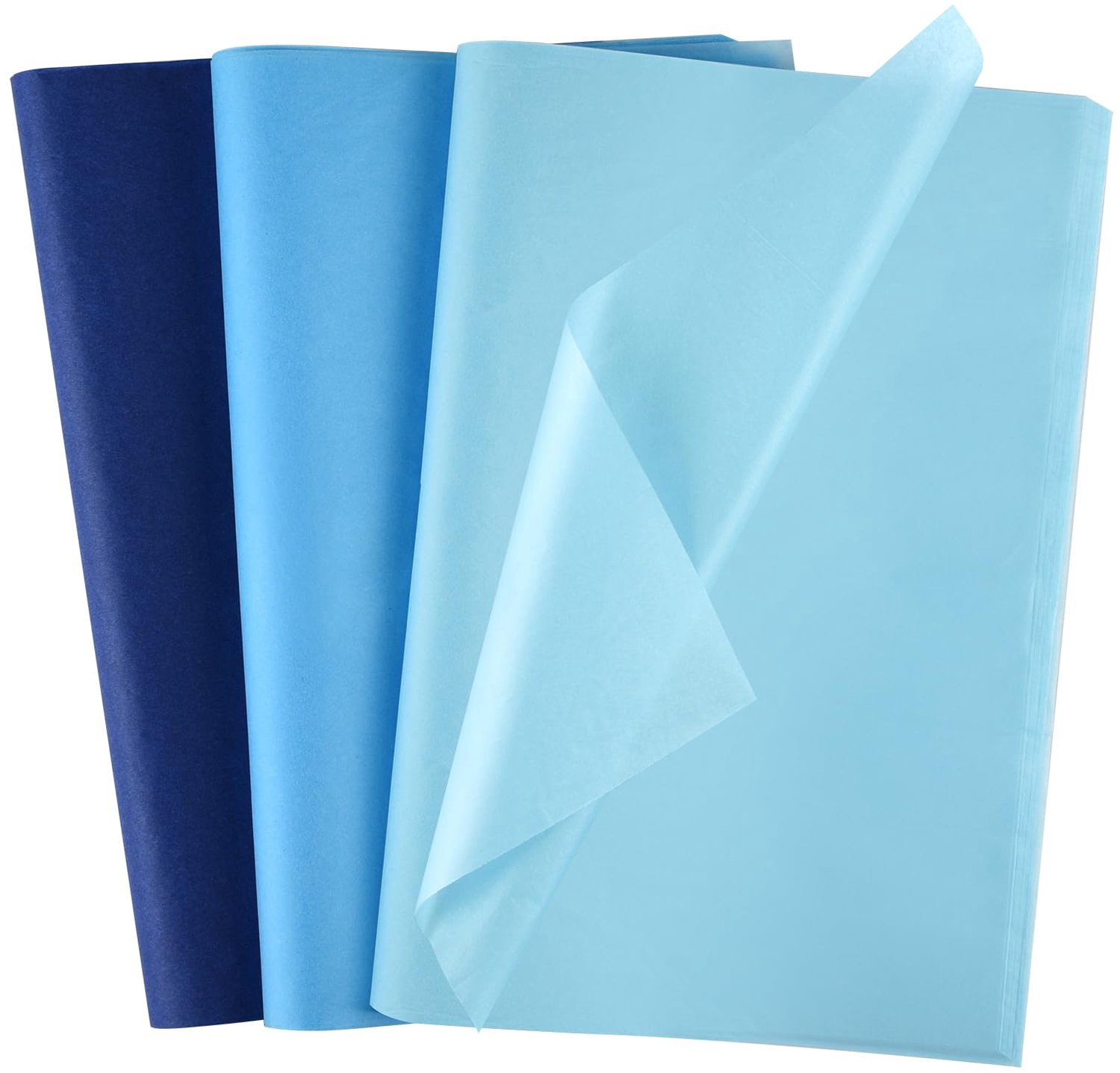 60 Vellen Multicolor Tissue Papier voor Cadeaus en Knutselprojecten