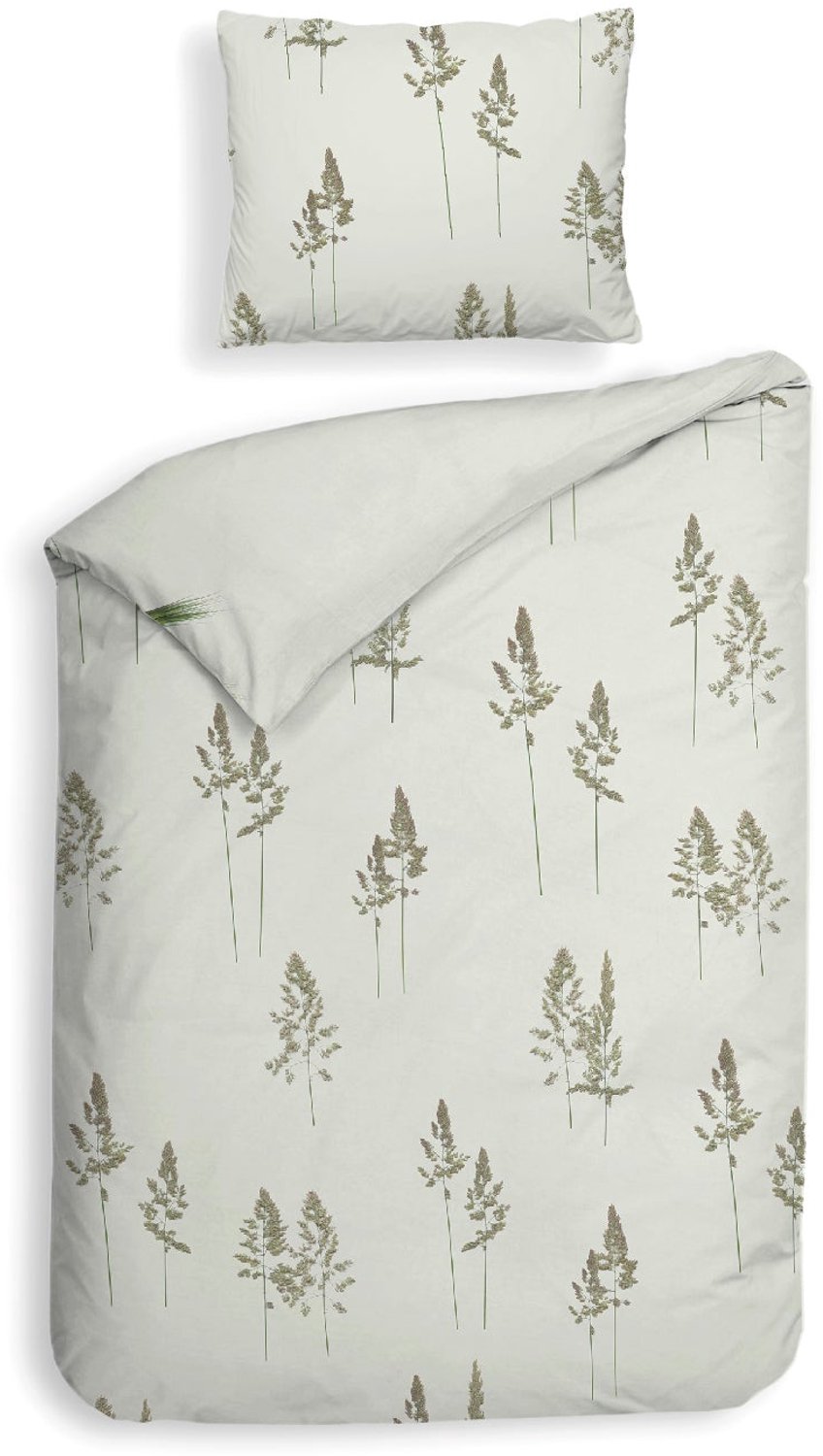 Heckettlane Ona Dekbedovertrek - Extra breed - 260x200/220 cm - Green van Merkloos — afbeelding 5