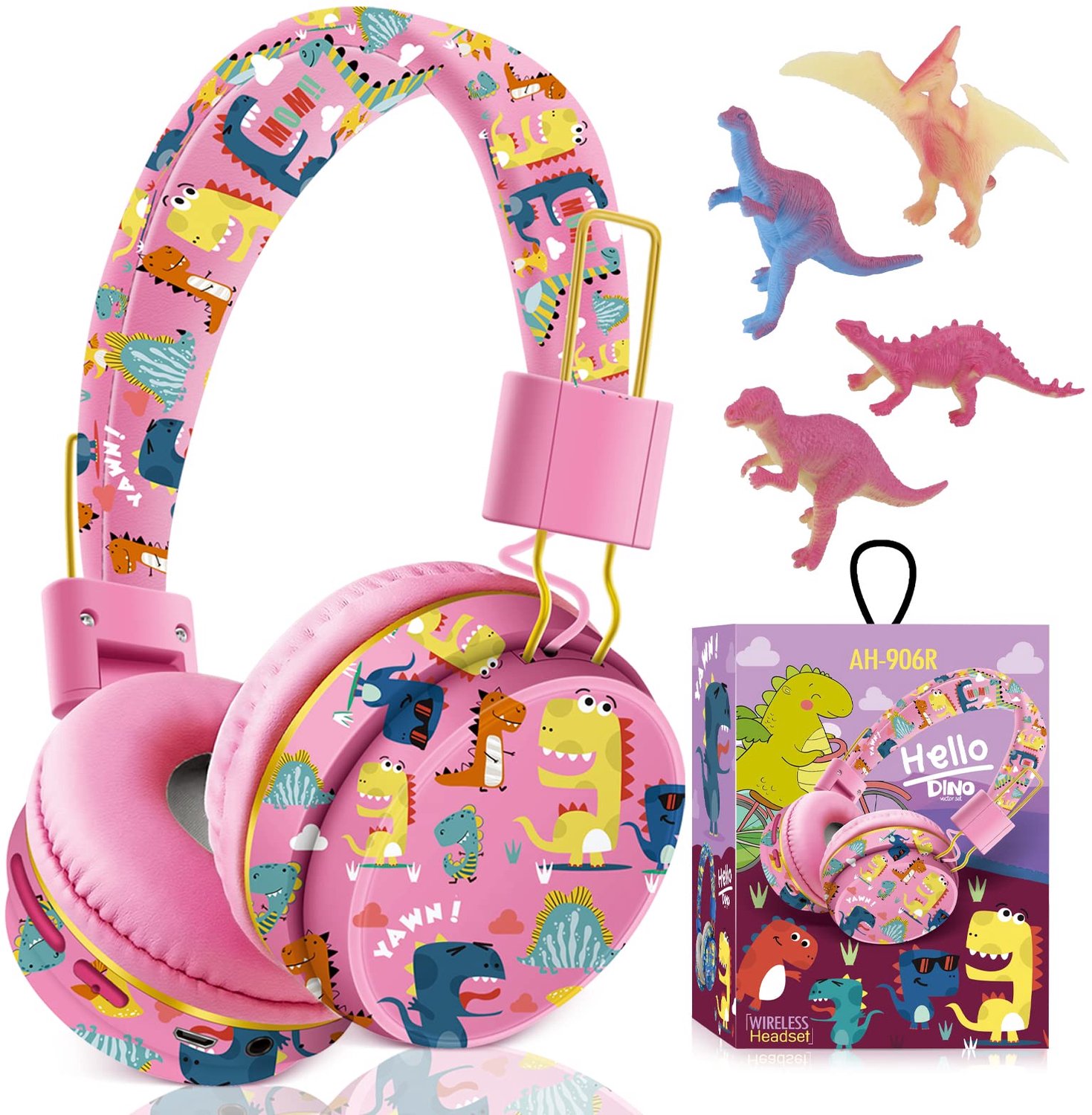 Draadloze Bluetooth Hoofdtelefoon voor Kinderen met Microfoon