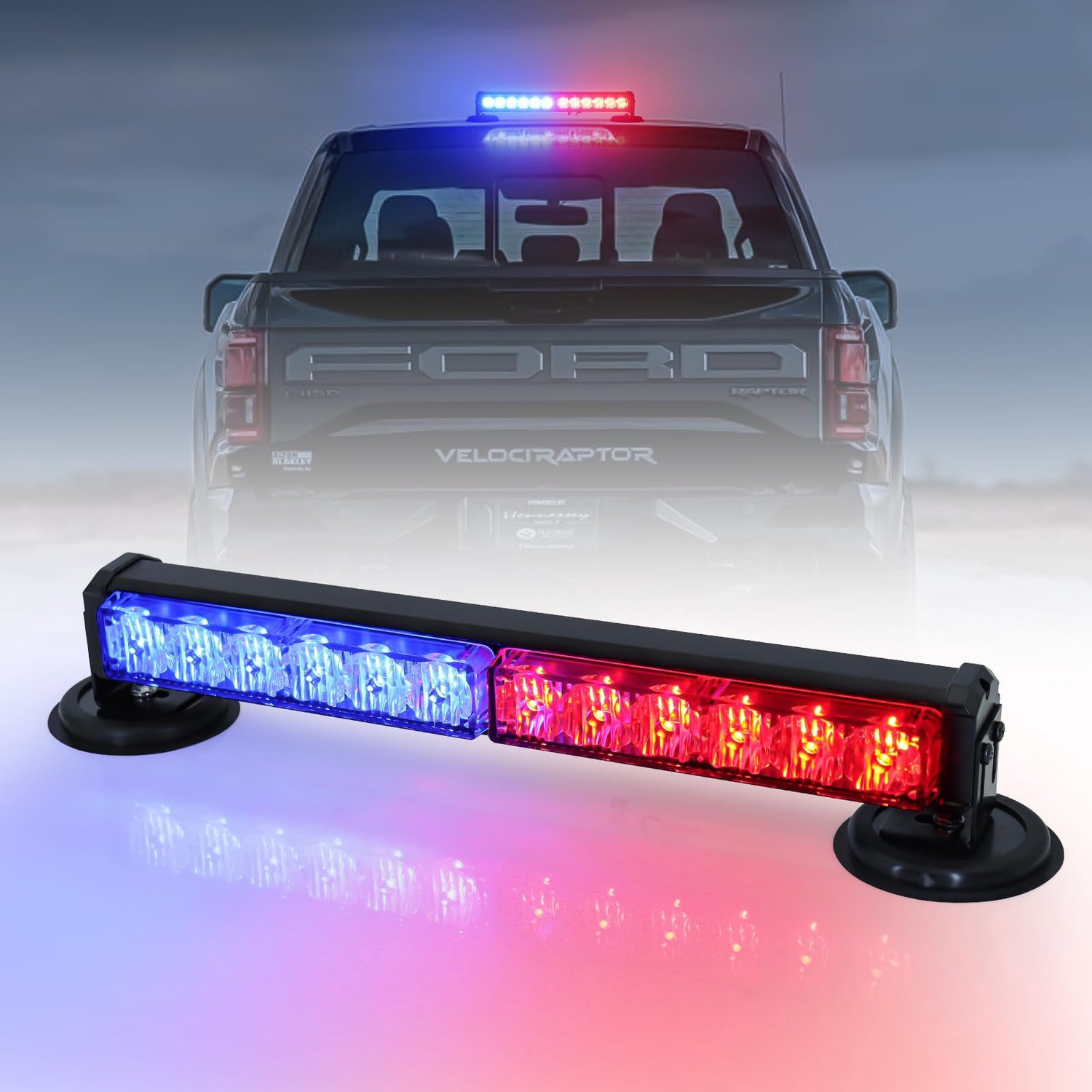 Draadloze LED Flitslamp met 14 Strobemodi