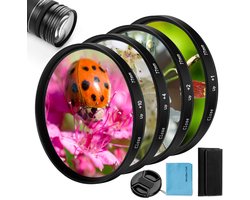 Close-up Filter Set 4 Stuks voor Macro Fotografie