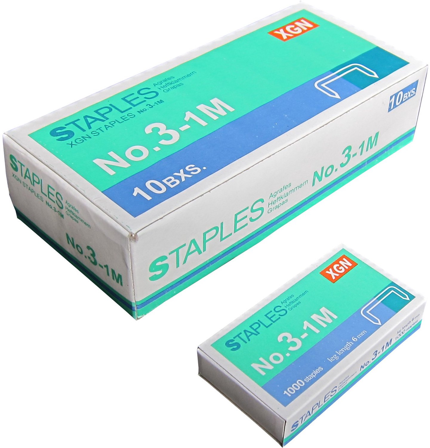 Galvanized Stapels No.3-1M (24/6) voor Meest Stapelaars, 10.000 Stuks