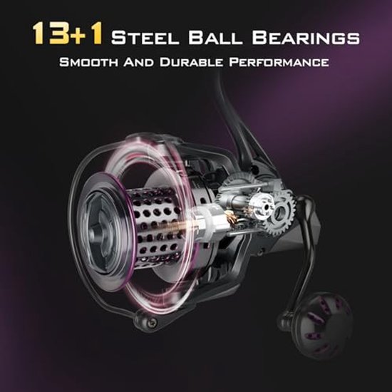 Zoutwater Spinning Reel voor Surf Vissen — afbeelding 2