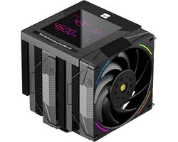 CPU-koeler digitale schermdeksel - 7 × 6 mm Heat Pipes - computerkoeler voor AM4/AM5/Intel - schokbestendig - efficiënt - lichtgewicht - Processor Cooler