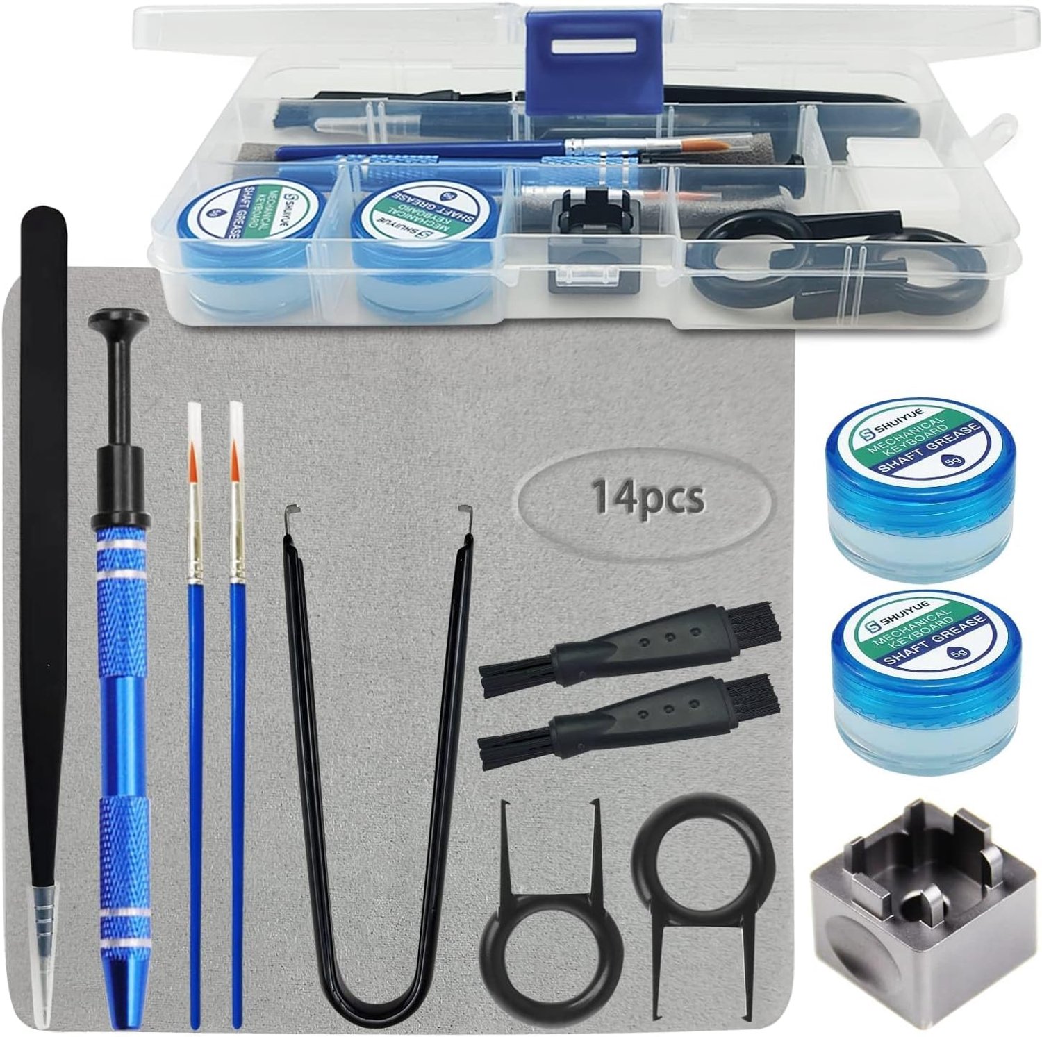 Mechanische Toetsenbord Smeerset met Switch Opener