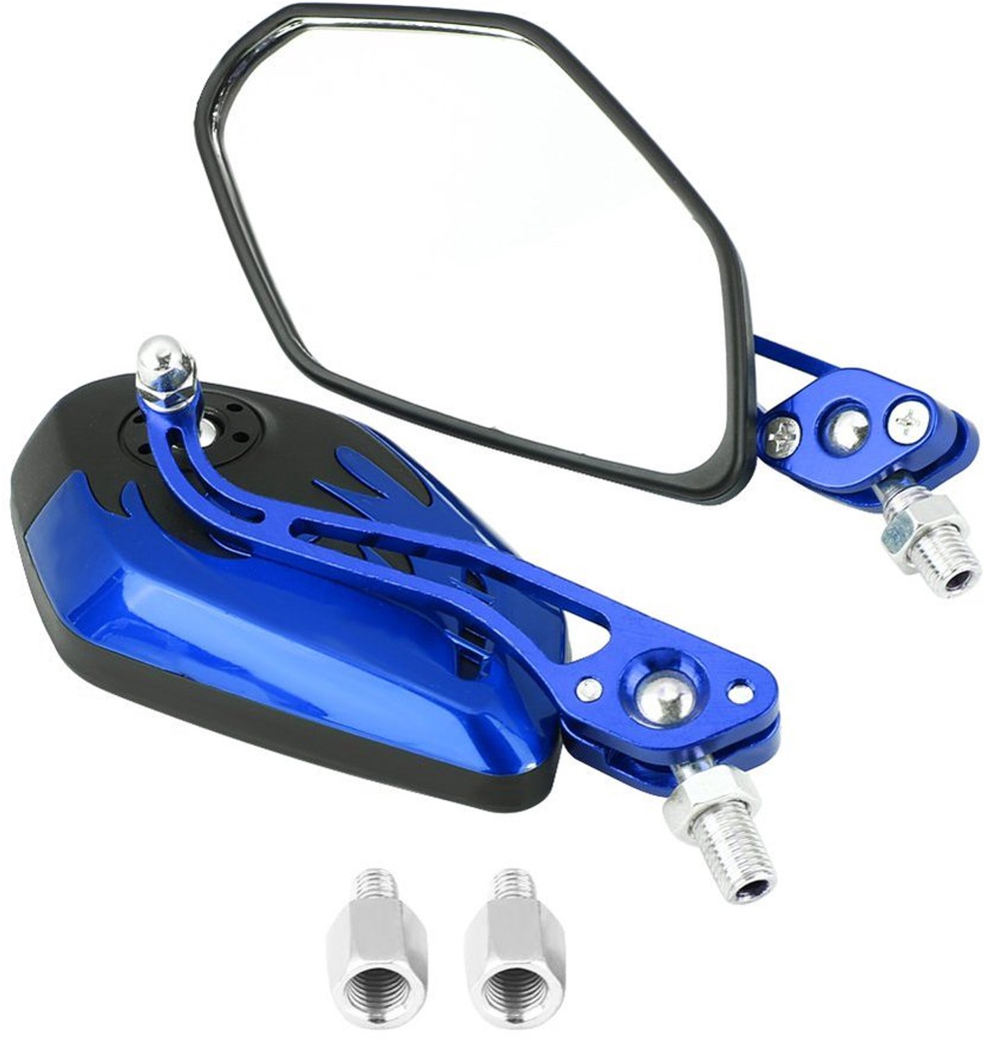 Set van 2 Universele Motor Achteruitkijkspiegels