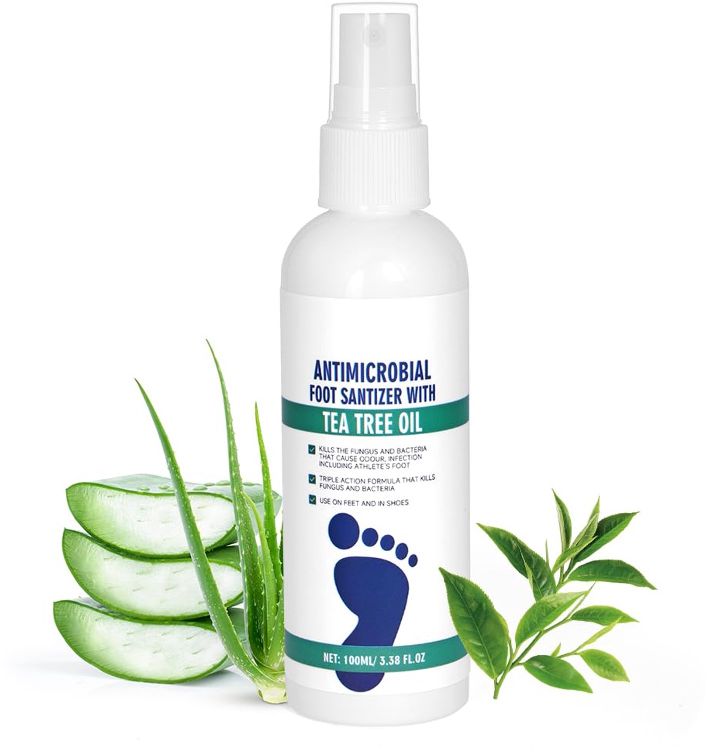 Voet Spray tegen Voetschimmel en Geuren, 100ml