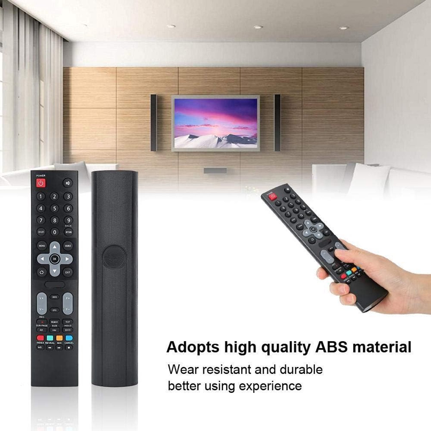 TV afstandsbediening vervanging - voor Skyworth HOF16J234GPD12 - ABS-materiaal - duurzame controle - ServiceTopper