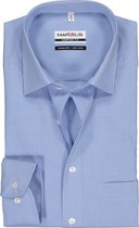 MARVELIS comfort fit overhemd - blauw met wit geruit - Strijkvrij - Boordmaat: 46