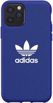 adidas Moulded case canvas hoesje iPhone 11 Pro - Blauw