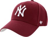 47 Brand New York Yankees MVP Cap B-MVP17WBV-KMA, Unisex, Kastanjebruin, Pet, maat: One size