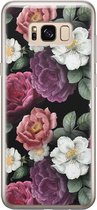 Samsung Galaxy S8 hoesje siliconen - Flowers - Soft Case Telefoonhoesje - Bloemen - Multi