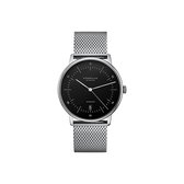 Star Glass Heren horloges Analooge automatische One Size Zilver Zwart 32011803
