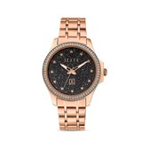 JETTE dames horloges quartz analoog One Size Roségoud 32013685