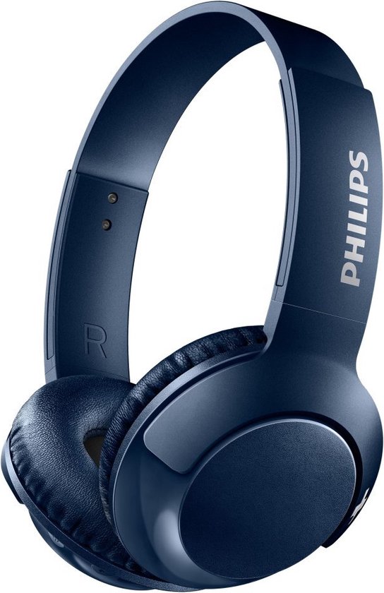 Philips SHB3075 Draadloze On Ear Koptelefoon Blauw bol