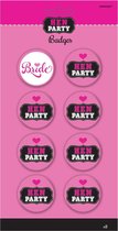 8 Bride & Hen Badges Hen Night 2016