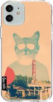 Casetastic Apple iPhone 12 / iPhone 12 Pro Hoesje - Softcover Hoesje met Design - Cool Cat Print