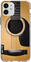 Casetastic Apple iPhone 12 Mini Hoesje - Softcover Hoesje met Design - Guitar Print