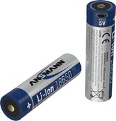 Ansmann 1307-0003 Micro-USB Oplaadbare batterij 18650 Lithium-Ion (Li-Ion)