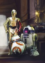 Fotobehang Star Wars Three Droids
