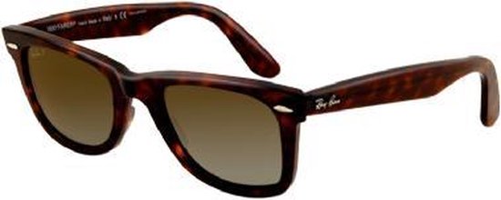 Ray-Ban RB2140 902/57 Original Wayfarer Zonnebril - Tortoise / Bruin Klassiek B-15 - Gepolariseerd - 50mm van Ray-Ban — afbeelding 4