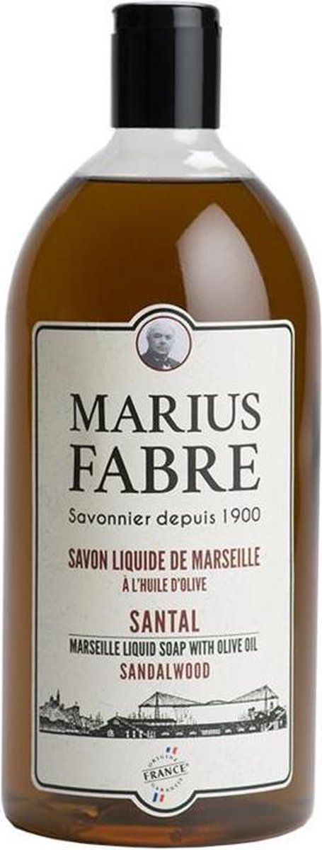 Marius Fabre - 1900 - Vloeibare Marseillezeep 1L Sandelhout