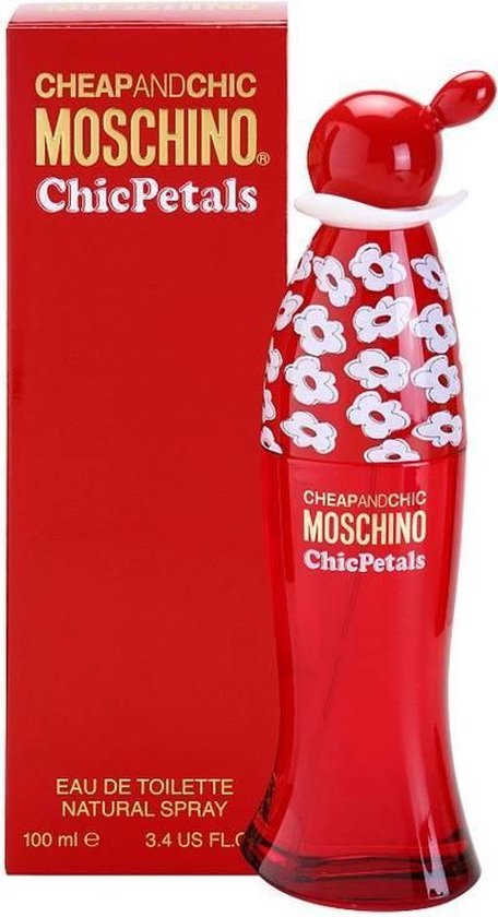 moschino chic petals eau de toilette 100ml