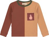 Smitten Organic 'Color Block'  T-Shirt - Maat 140