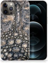 Hippe Hoesjes iPhone 12 Pro Max Telefoon Hoesje Krokodillenprint