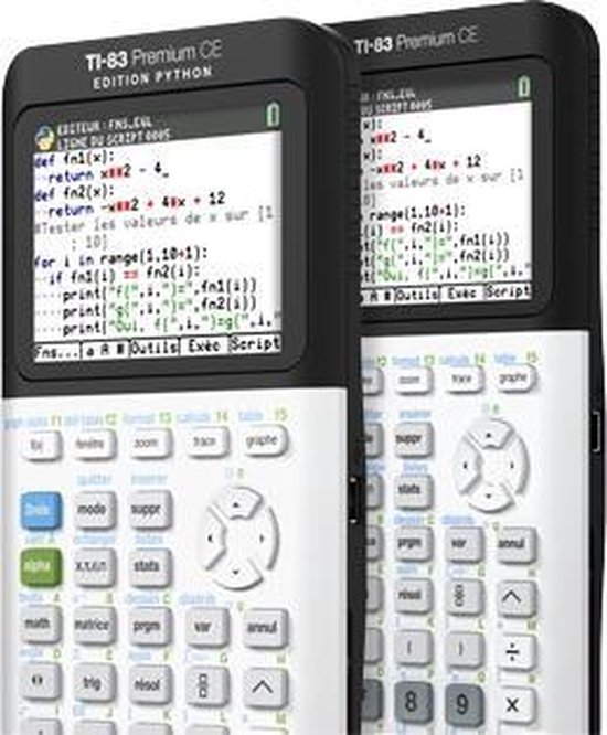 Texas Instruments TI‑83 Premium CE calculator Pocket Wetenschappelijke  rekenmachine... | bol.com