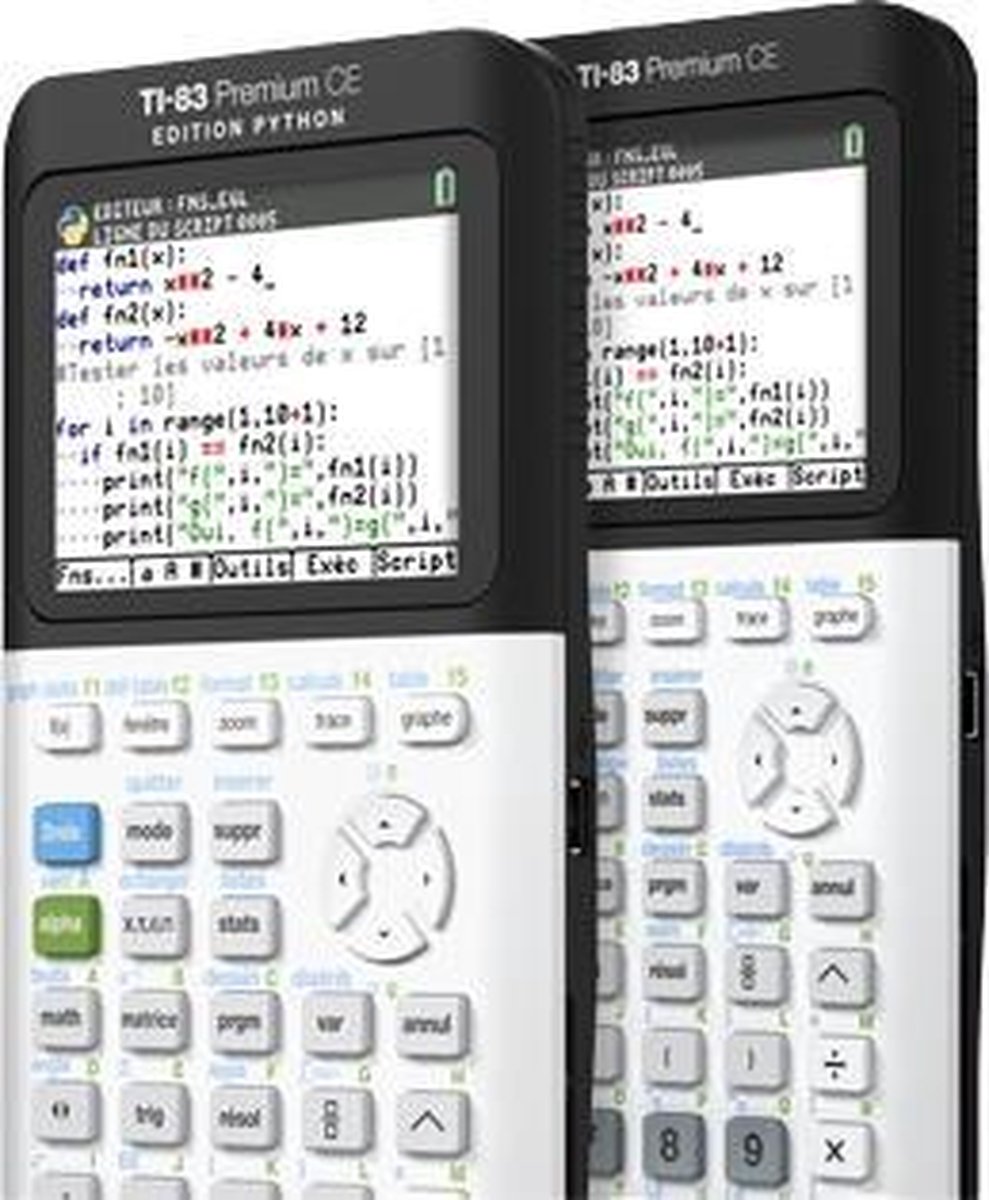 Calculatrice Texas Instrument TI-83 Premium CE Python | bol.com