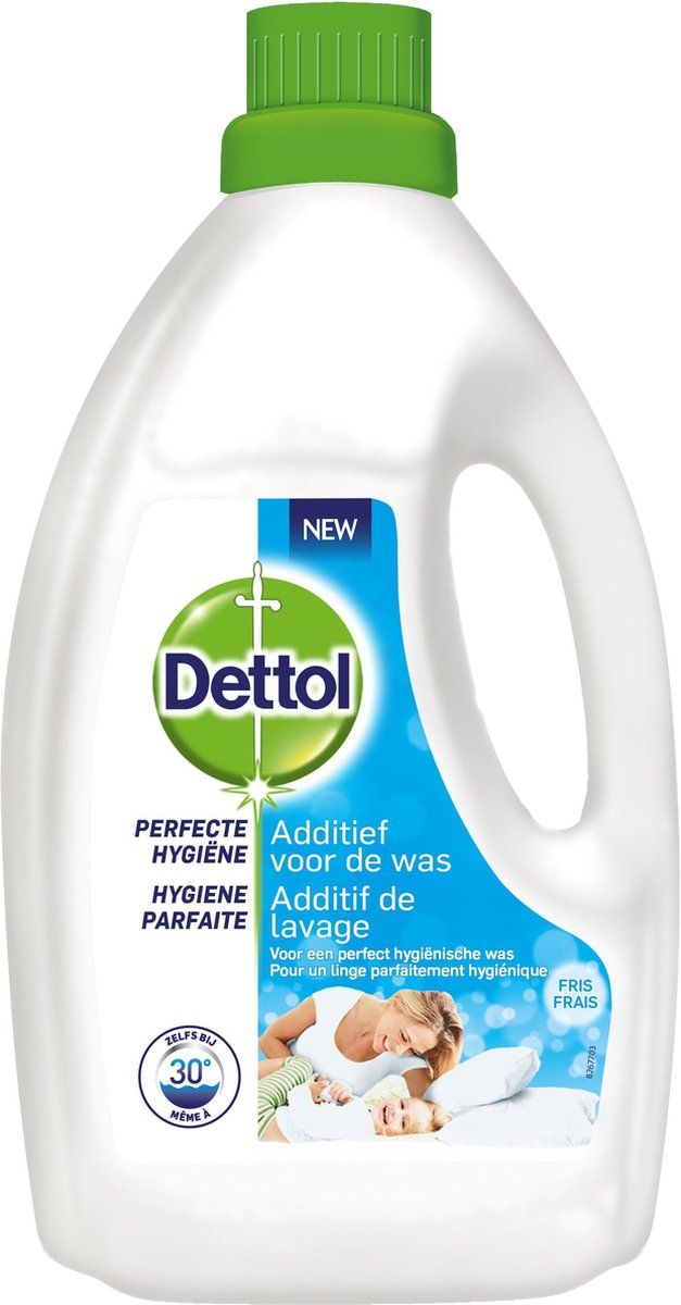 Dettol Détergent liquide Hygiène parfaite Additif pour le linge 4 x 1