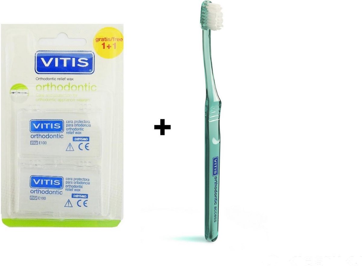 Goedkoopste Vitis Orthodontic Wax Vitis Orthodontic Tandenborstel