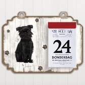 Scheurkalender 2022 Hond: Affenpinscher