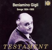 Beniamino Gigli - Songs (1954-1955)