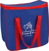 Gerimport Koeltas 40 X 22 X 28 Cm 24 Liter Polyester Blauw/rood