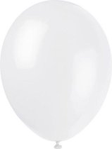 GLOBOLANDIA - 100 witte ballonnen van 27 cm