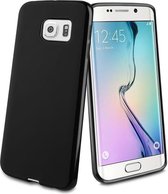 EmpX Telefoonhoesje - Back Cover - Geschikt Voor Samsung Galaxy S6 Edge - Zwart