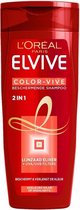 L'Oréal Paris Elvive Color Vive 2in1 Shampoo - 6x 250ml- Voordeelverpakking
