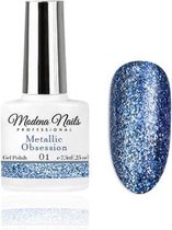 Modena Nails Gellak Metallic Obsession - 01 - 7,3ml.