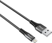 Trust Keyla - USB naar Lightning Kabel - Extra Sterk - 1 Meter