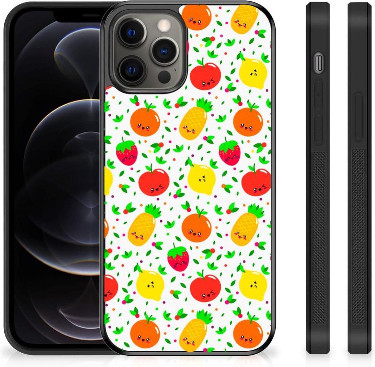 iPhone 12 Pro Max Silicone Case Fruits