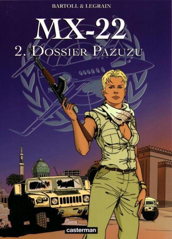 Cover van het boek 'MX-22 / 2 Dossier pazuzu'